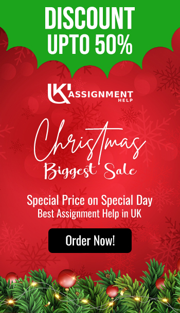 christmas promotional side banner